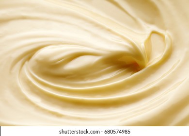 Close-up Of Mayonnaise