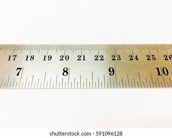 Closeup Metal Ruler Scale Stock Photo 591096128 | Shutterstock