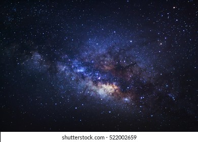 Close-up of Milky way galaxy with stars and space dust in the universe - Shutterstock ID 522002659