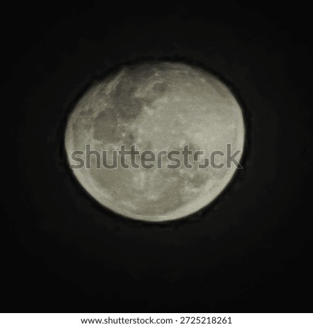 Closeup of a moon using 400x zoom