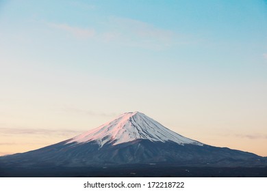 Close-up Of Mt Fuji