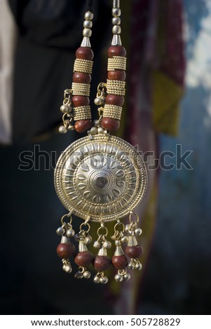 Closeup of Necklace.