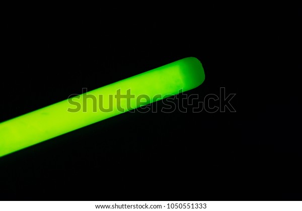 neon green glow sticks