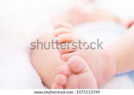 closeup newborn baby feet template baby stock photo edit now
