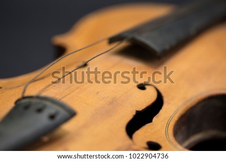 Similar – Image, Stock Photo Used and broken violino bows for sale