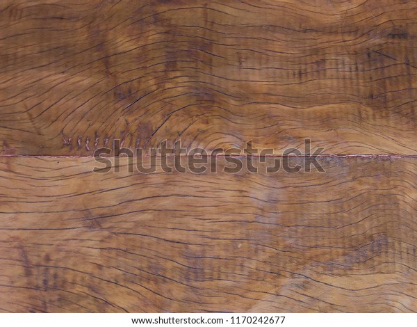 Closeup Old Wooden Floor Scratches Scorched Stock Photo