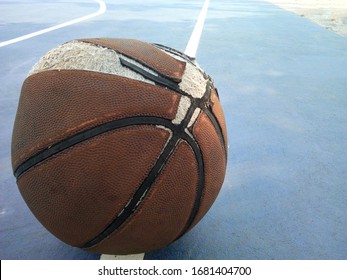 old basket ball