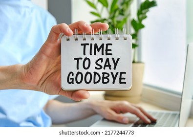 950 Time Say Goodbye Images, Stock Photos & Vectors | Shutterstock