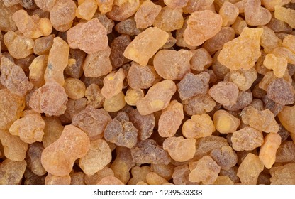 Closeup On Frankincense Olibanum Aroma Resin.