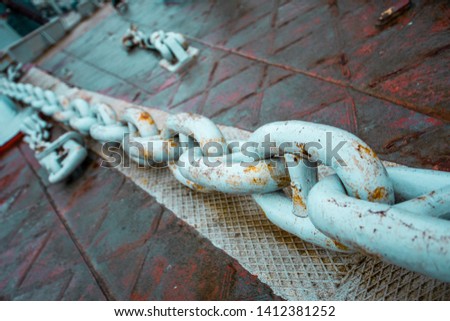 Similar – Image, Stock Photo anchor Anchor lines Blue