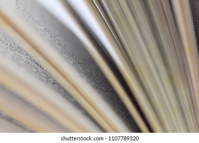 closeup of an open book 