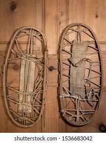 old fashioned snow shoes