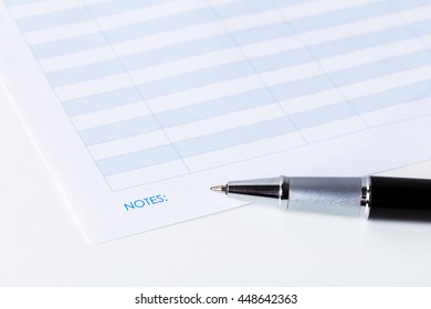 Close-up of  pen 