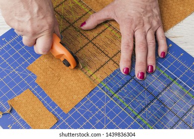 Rotary Cutter Fabric Images Stock Photos Vectors Shutterstock