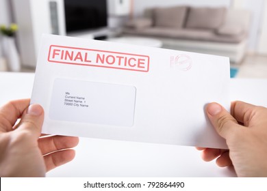 592 Final Notice Letter Images, Stock Photos & Vectors | Shutterstock