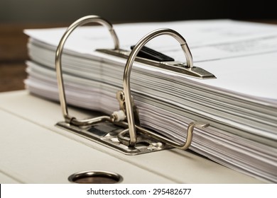 Close-up Photo Of File Folder With Documents