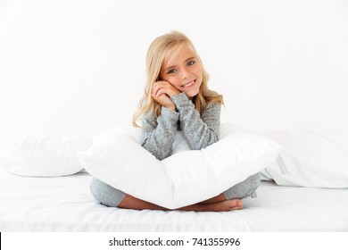 53 Little girl on her bed with crossed arm Images, Stock Photos ...