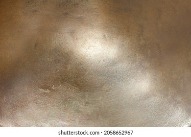 Close-up Photo Texture Of Copper Or Bronze Statue Material.