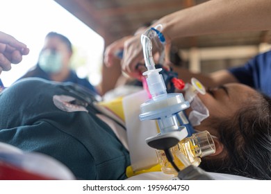 Closeup Picture Intubation Emergency Patients Stock Photo 1959604750 ...