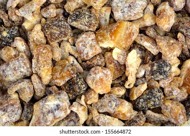 Closeup Of A Pile Of Chopped Dates.