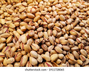 Close-up pine nuts. Background pine nuts and detail shot.