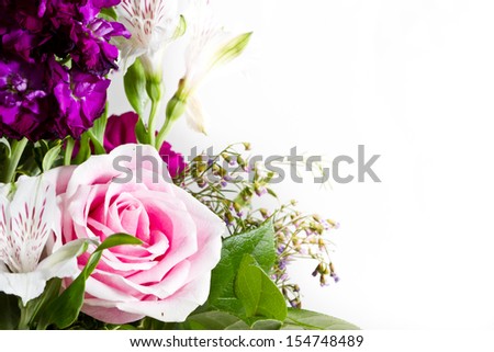 Similar – Image, Stock Photo Pink Rose Harmonious