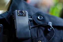 Close-up Van De Camera Van De Politie