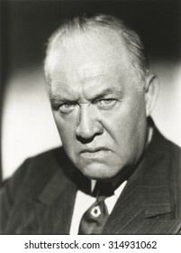 Close-up Portrait Of Arrogant Businessman