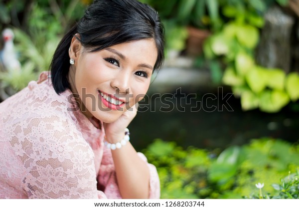 Closeup Portrait Beautiful Black Short Hair Stock Photo Edit Now