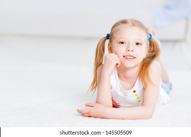 6,238 Little girl laying down Images, Stock Photos & Vectors | Shutterstock