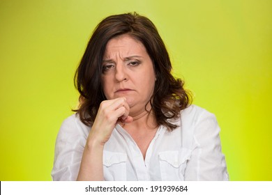 Closeup Portrait Displeased Pissed Off Angry Stock Photo 191939684 ...