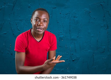 Closeup portrait of easy going clueless young man, student arms out asking what's the problem - Shutterstock ID 361749038