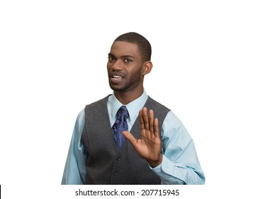 1,123 Black man saying no Images, Stock Photos & Vectors | Shutterstock