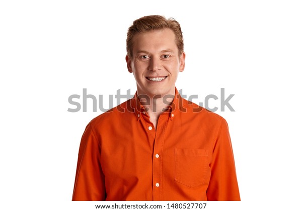 orange shirt guy