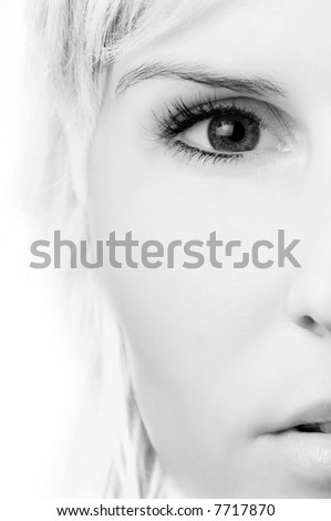 Similar – Image, Stock Photo lonely.lady Loneliness