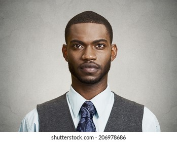 Closeup Portrait, Headshot, Handsome Happy, Young, Serious Business Man, Confident Student, Real Estate Agent, Isolated Black Grey Background. Positive Face Expressions, Emotions, Feelings, Attitude