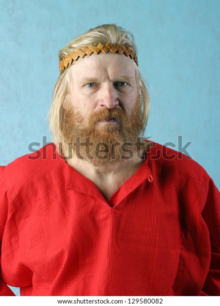 Closeup Portrait Man Red Beard Mustache Stock Photo Edit Now