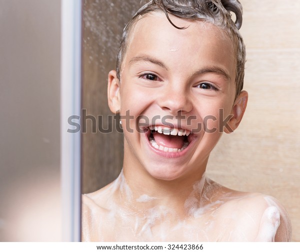 Closeup Portrait Teen Boy Shampoo On Stock Photo 324423866 | Shutterstock