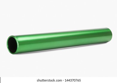 Close-up Of A Relay Baton