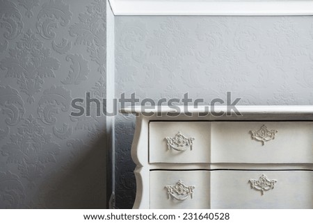 Similar – Corner walls close-up. Modern design, home interior details