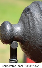 Closeup Of A Revolutionary War Cannon