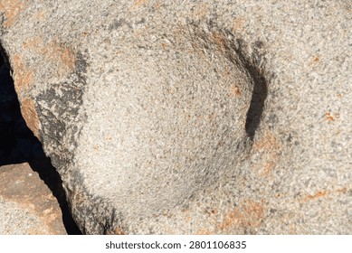 Closeup of the ringing rocks in Upper Black Eddy, Pennsylvania, USA.