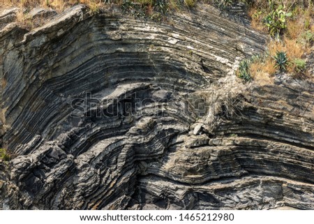 Similar – Image, Stock Photo basaltic columns