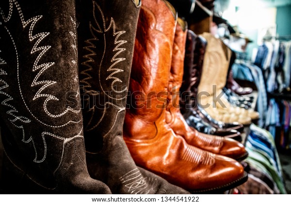 used vintage cowboy boots