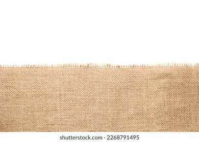 Close-up of sackcloth texture background