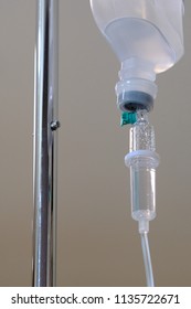 Closeup Saline Intravenous Iv Drip Patient Stock Photo 1135722671 ...