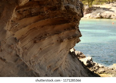 Closeup sand texture