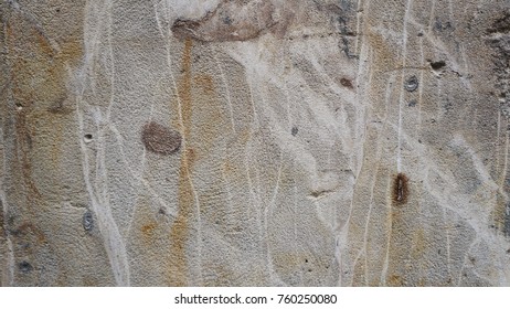 Closeup of sandstone wall