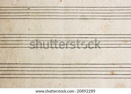 close-up of sheet music
