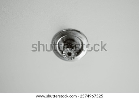 Similar – Image, Stock Photo Steel faucet with knobs at kitchen sink